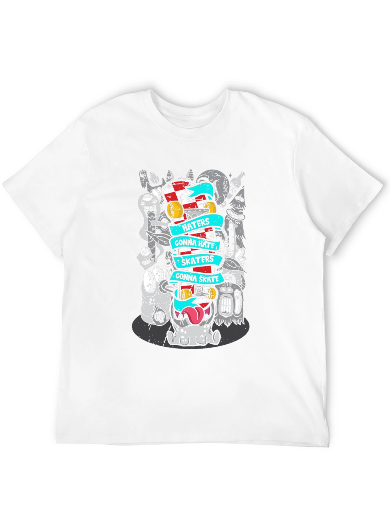 Skaters Gonna Skate Graphic T-Shirt