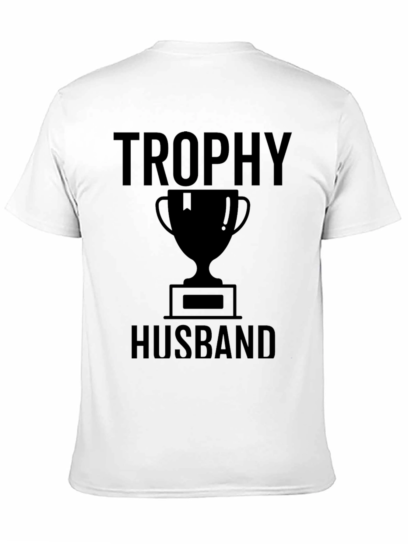 Trophy Husband Graphic T-Shirt - Black