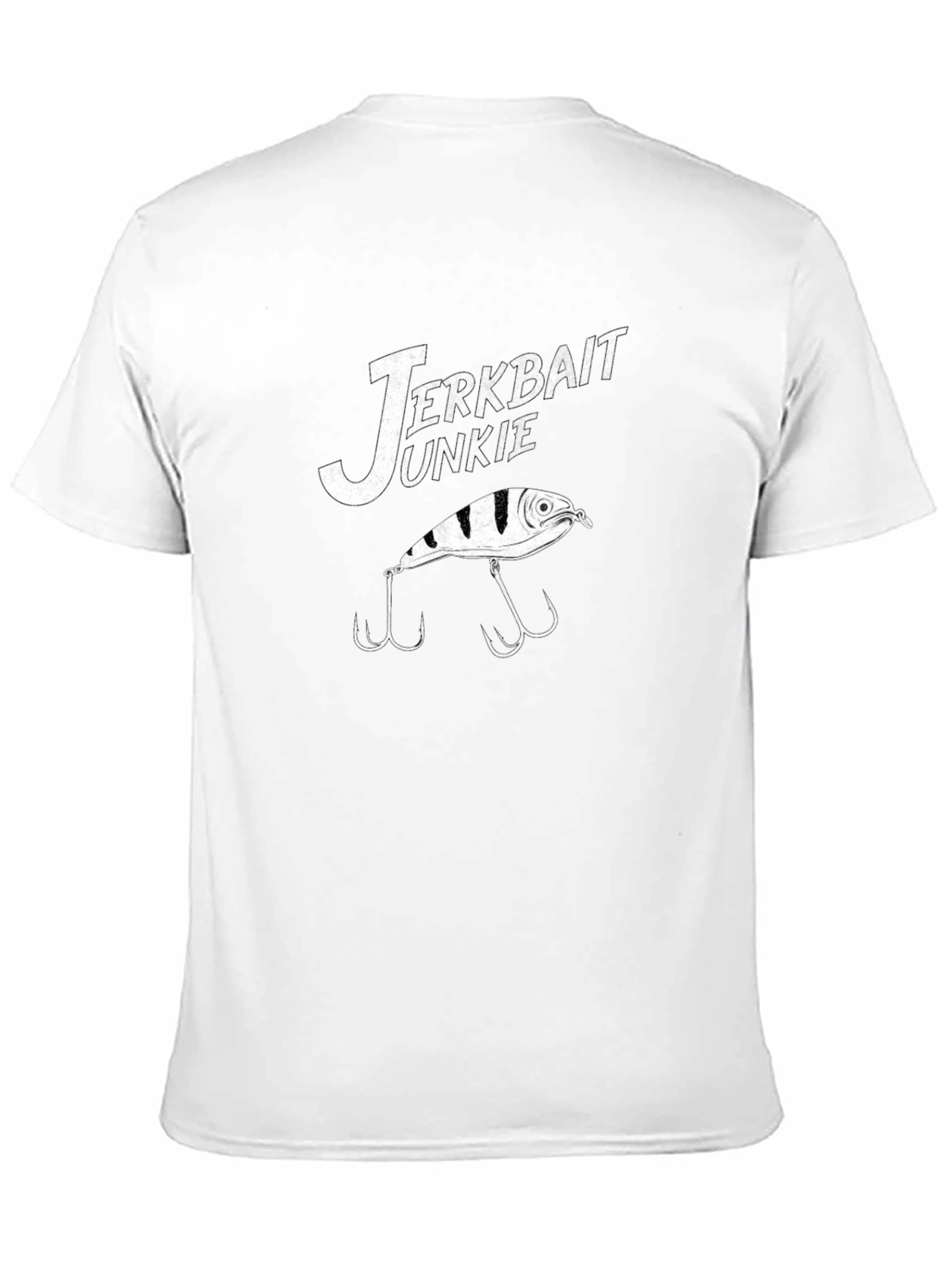 Jerkbait Junkie Black T-Shirt