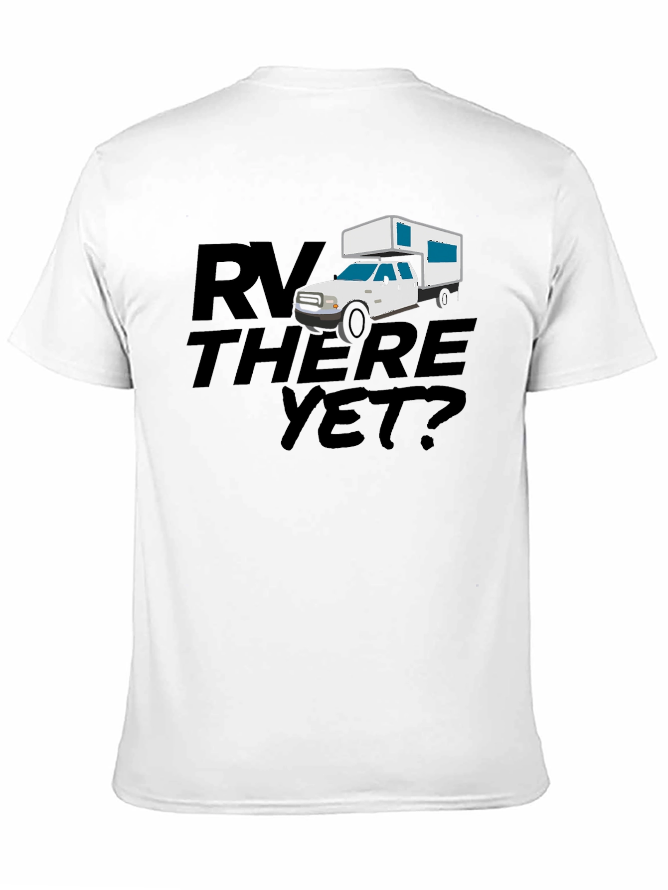 RV There Yet? Black Graphic Tee