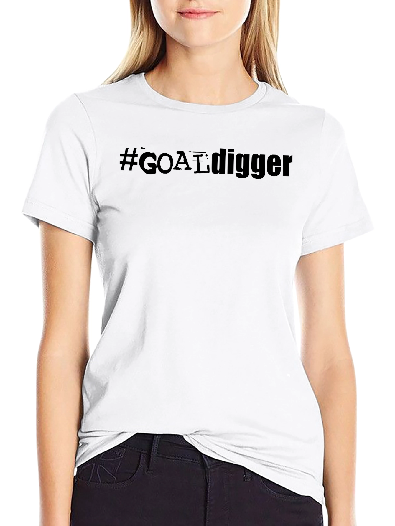Goal Digger Black T-Shirt