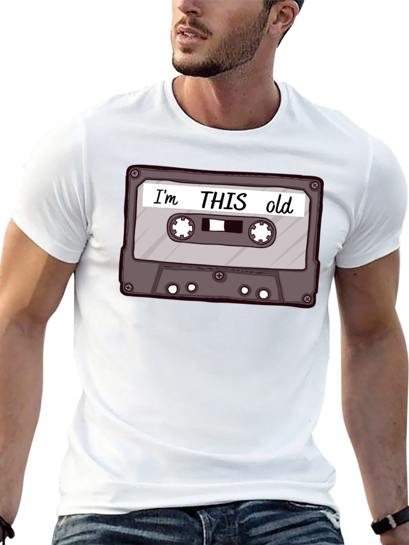 Im This Old Cassette Tape T-Shirt