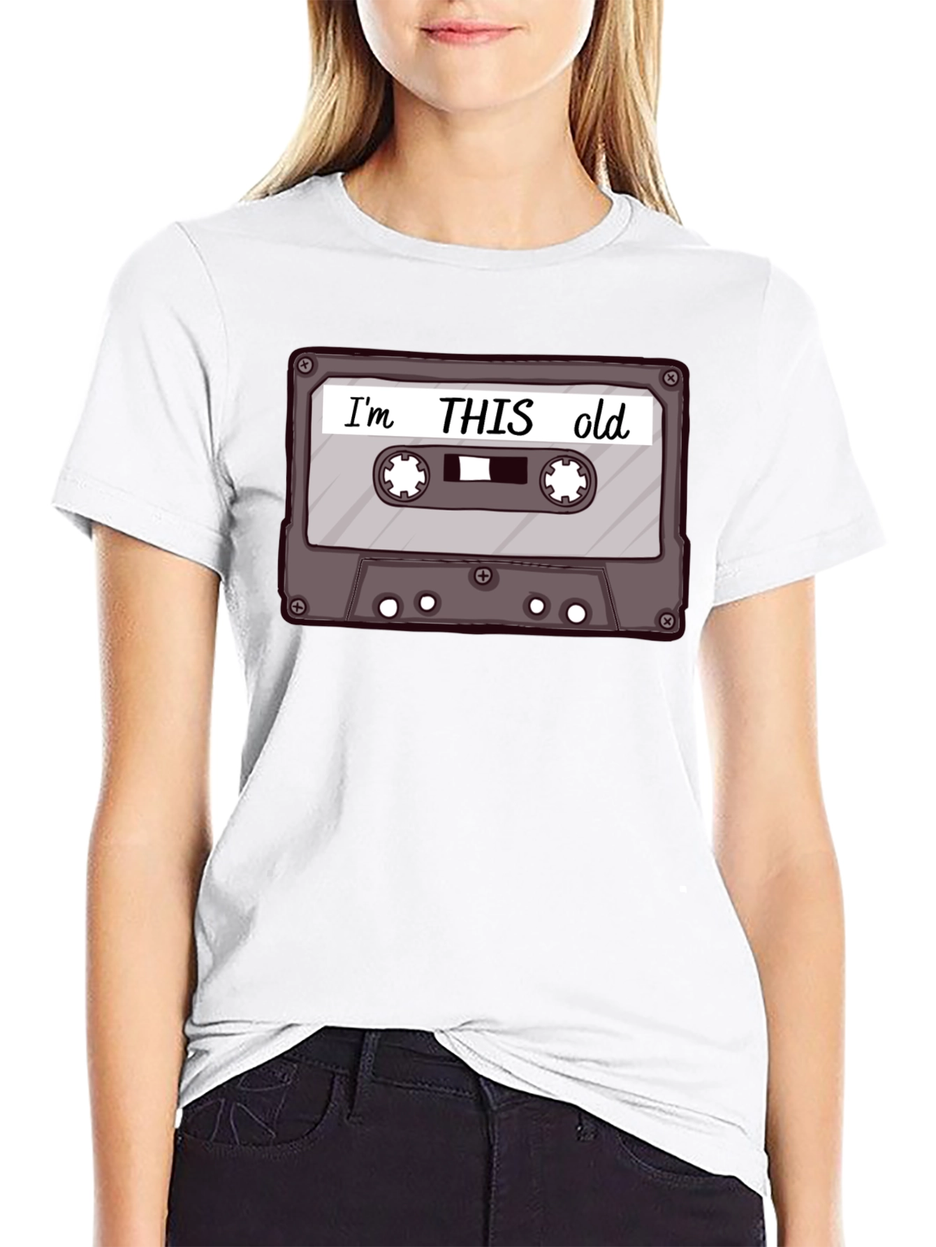Im This Old Cassette Tape T-Shirt