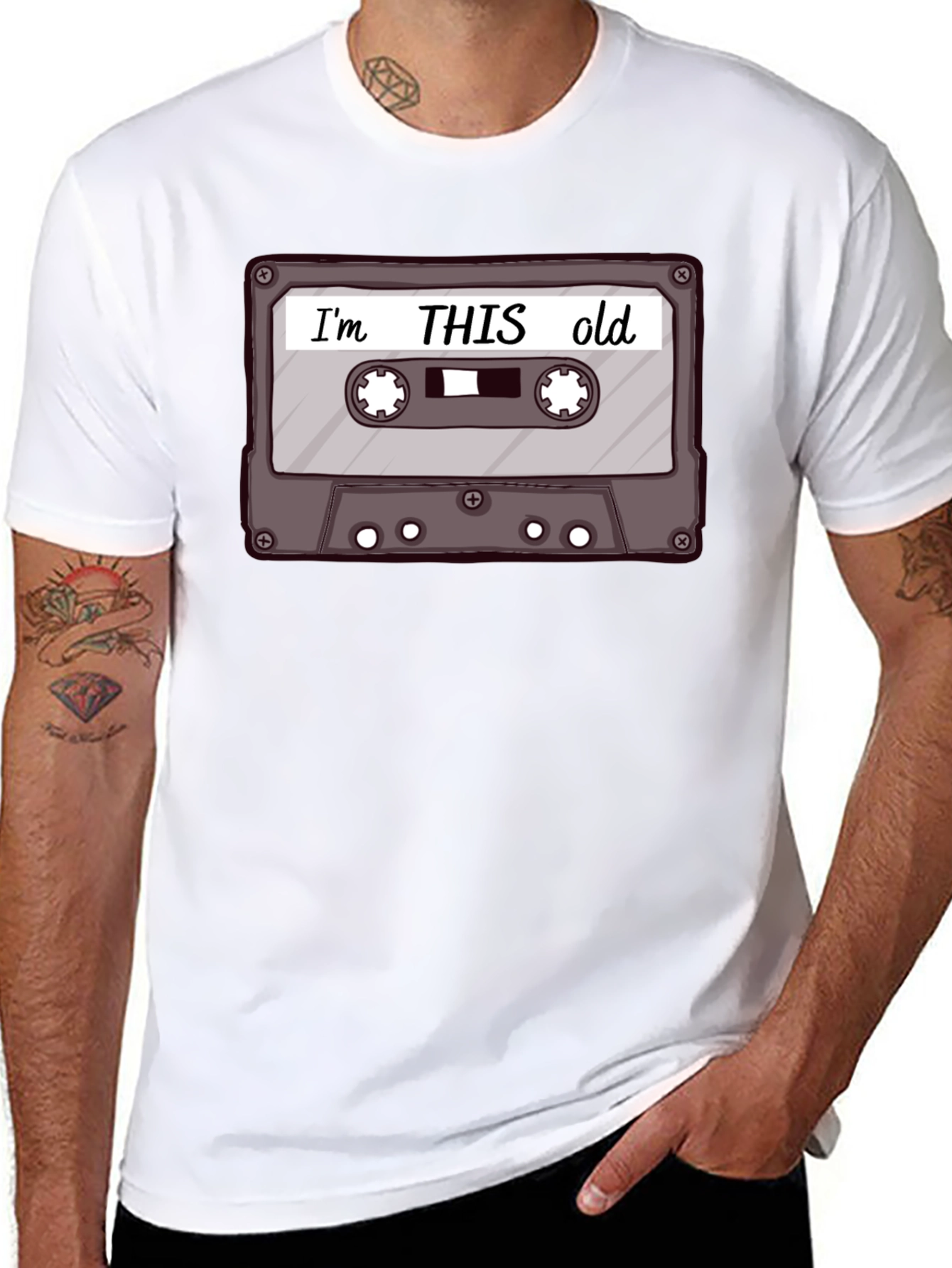 Im This Old Cassette Tape T-Shirt