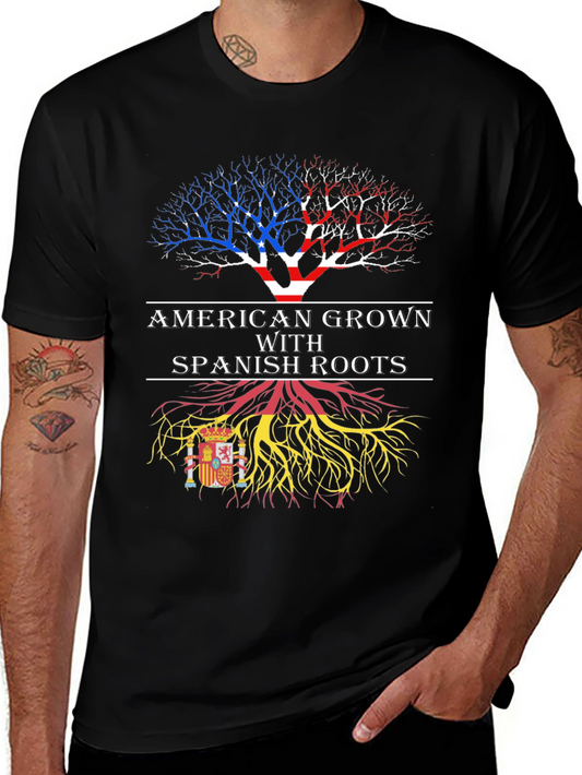 American Grown with Spanish Roots T-Shirt