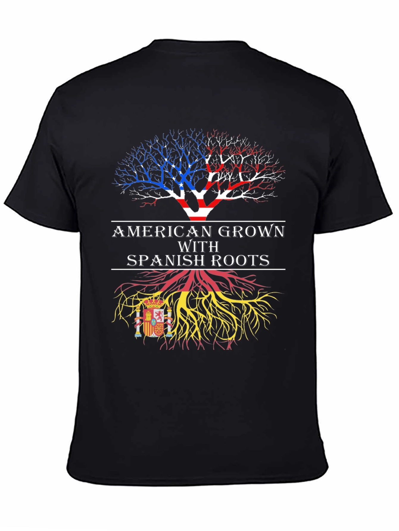 American Grown with Spanish Roots T-Shirt