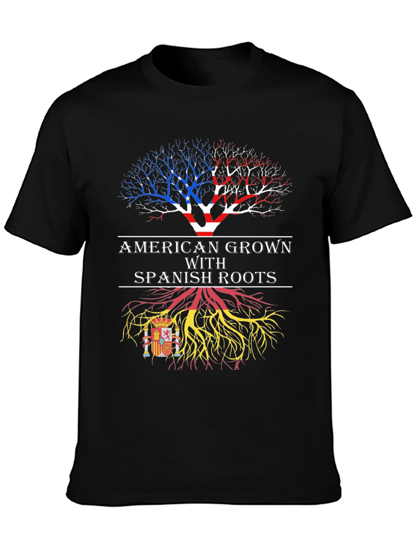 American Grown with Spanish Roots T-Shirt