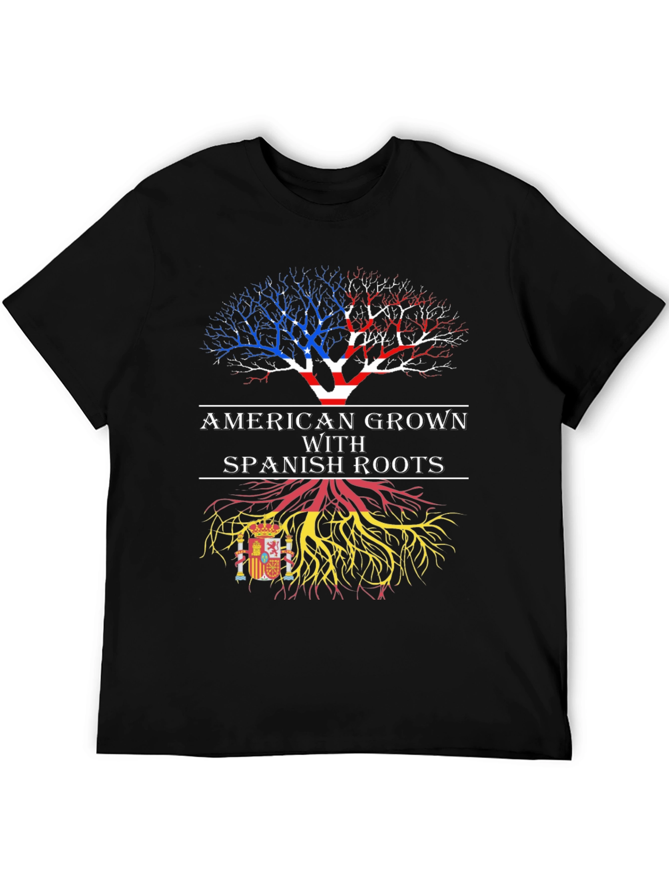 American Grown with Spanish Roots T-Shirt