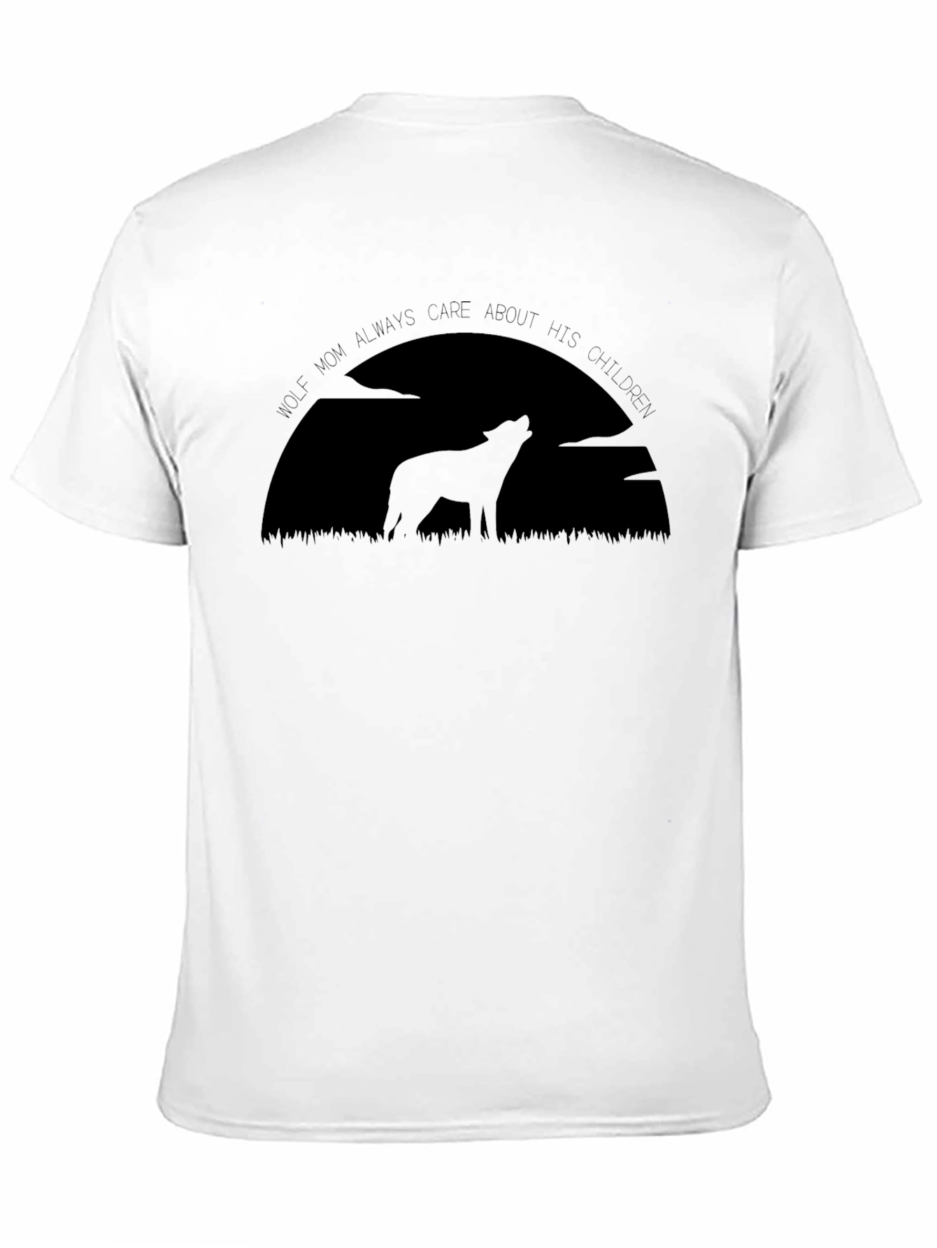 Wolf Mom Graphic Tee - Always Care