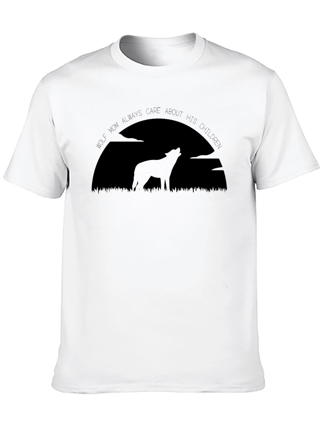 Wolf Mom Graphic Tee - Always Care