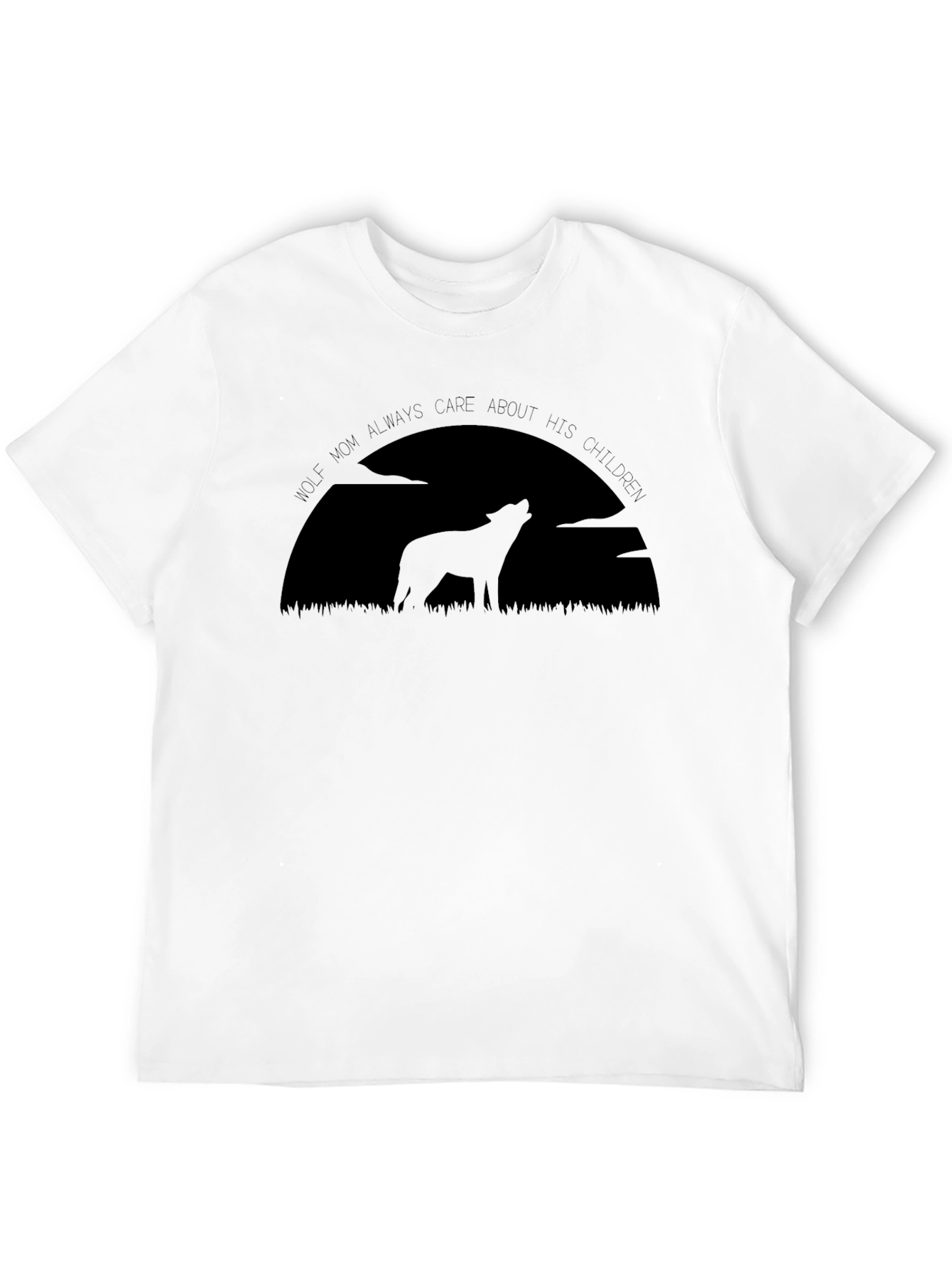 Wolf Mom Graphic Tee - Always Care