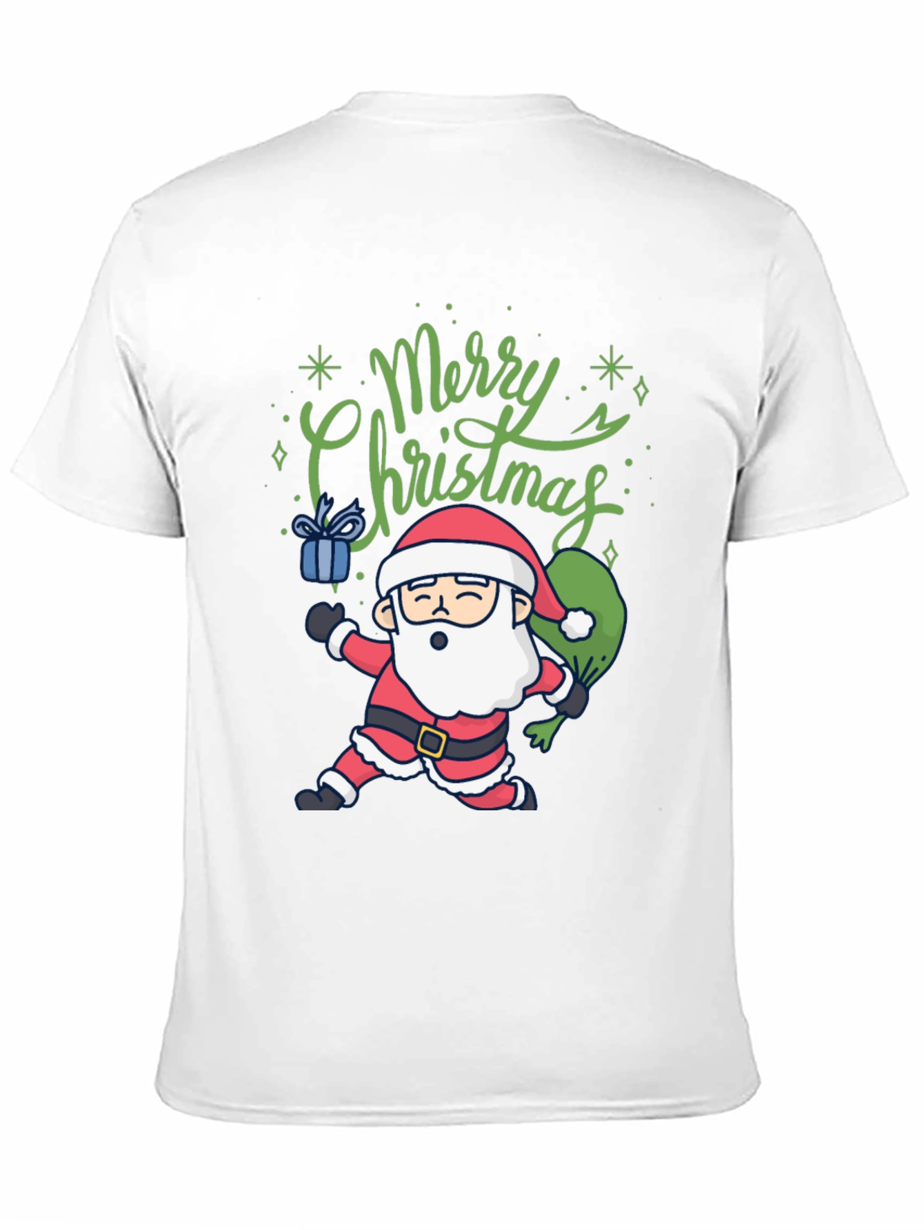 Merry Christmas Santa Graphic Tee