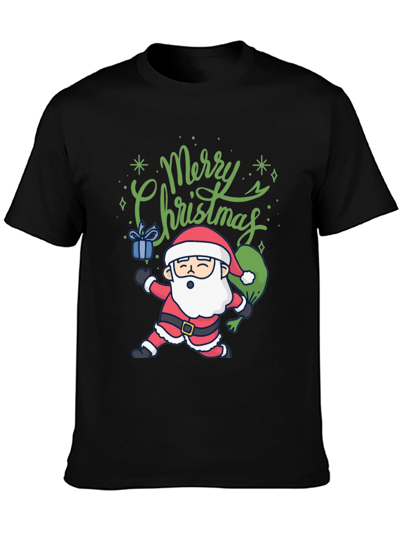 Merry Christmas Santa Graphic Tee