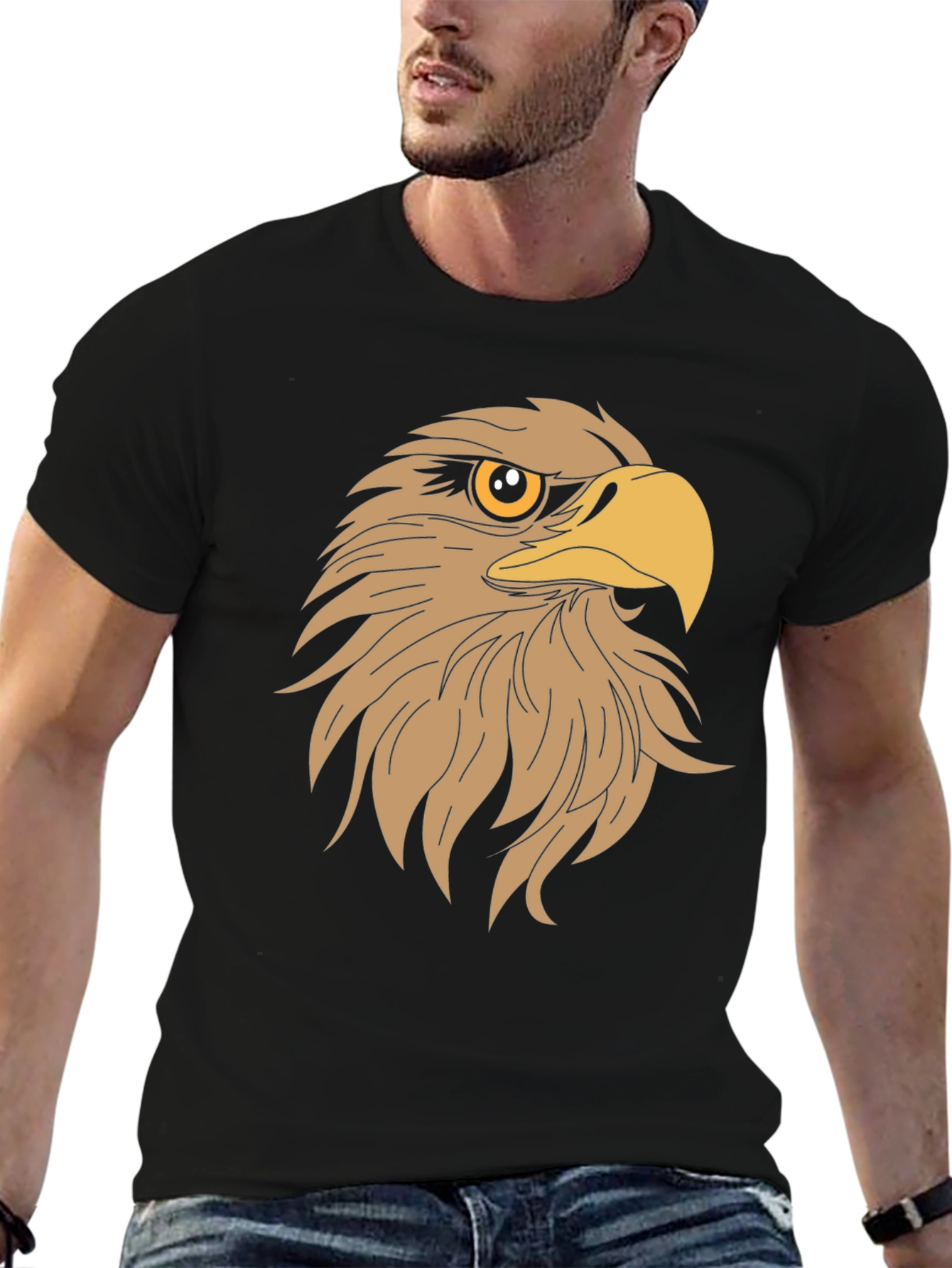 Eagle Graphic T-Shirt - Bold American Design