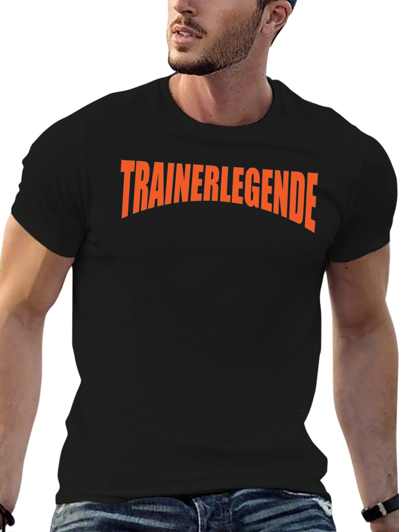 Trainerlegende Black Graphic Tee