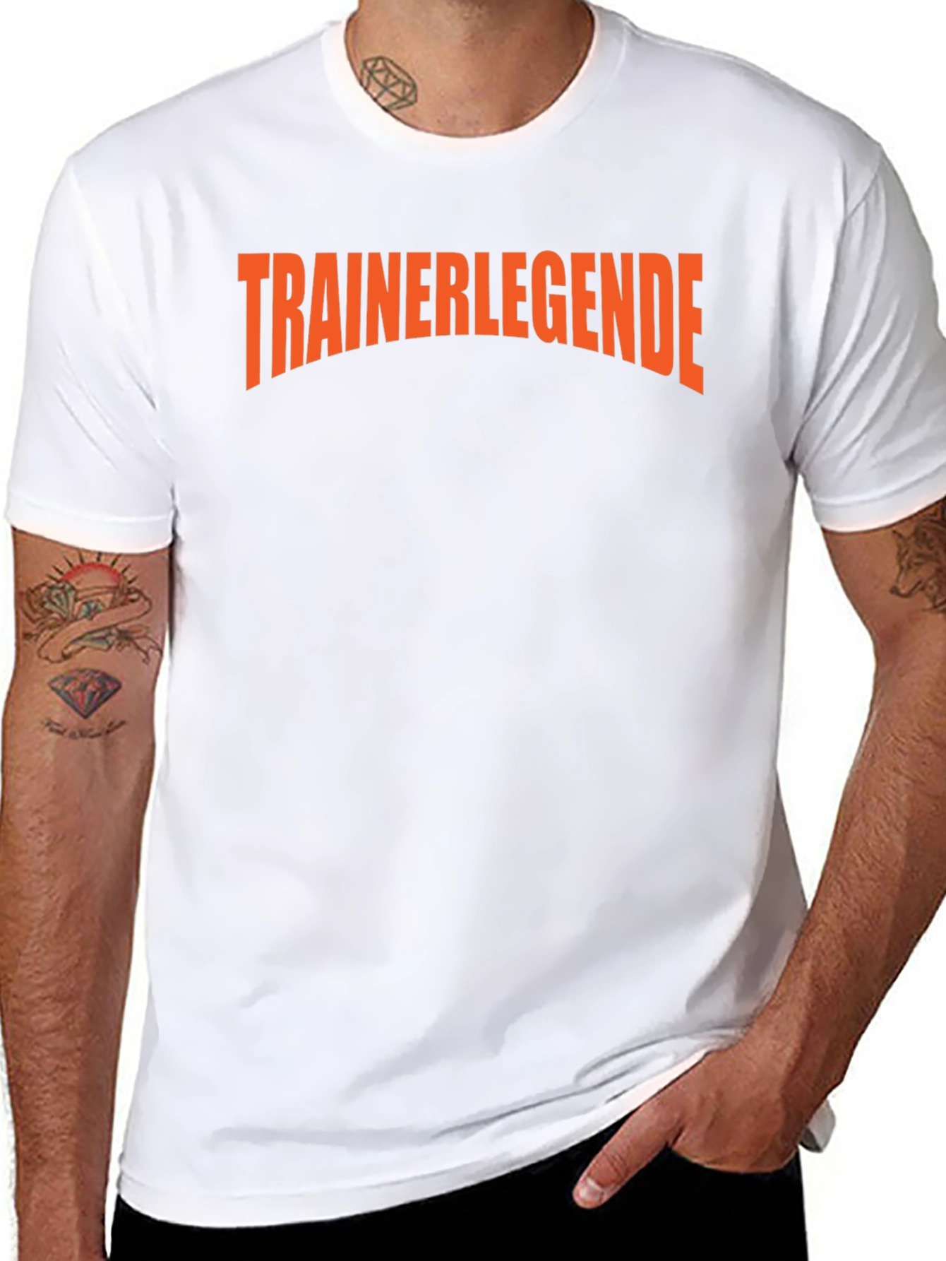 Trainerlegende Black Graphic Tee