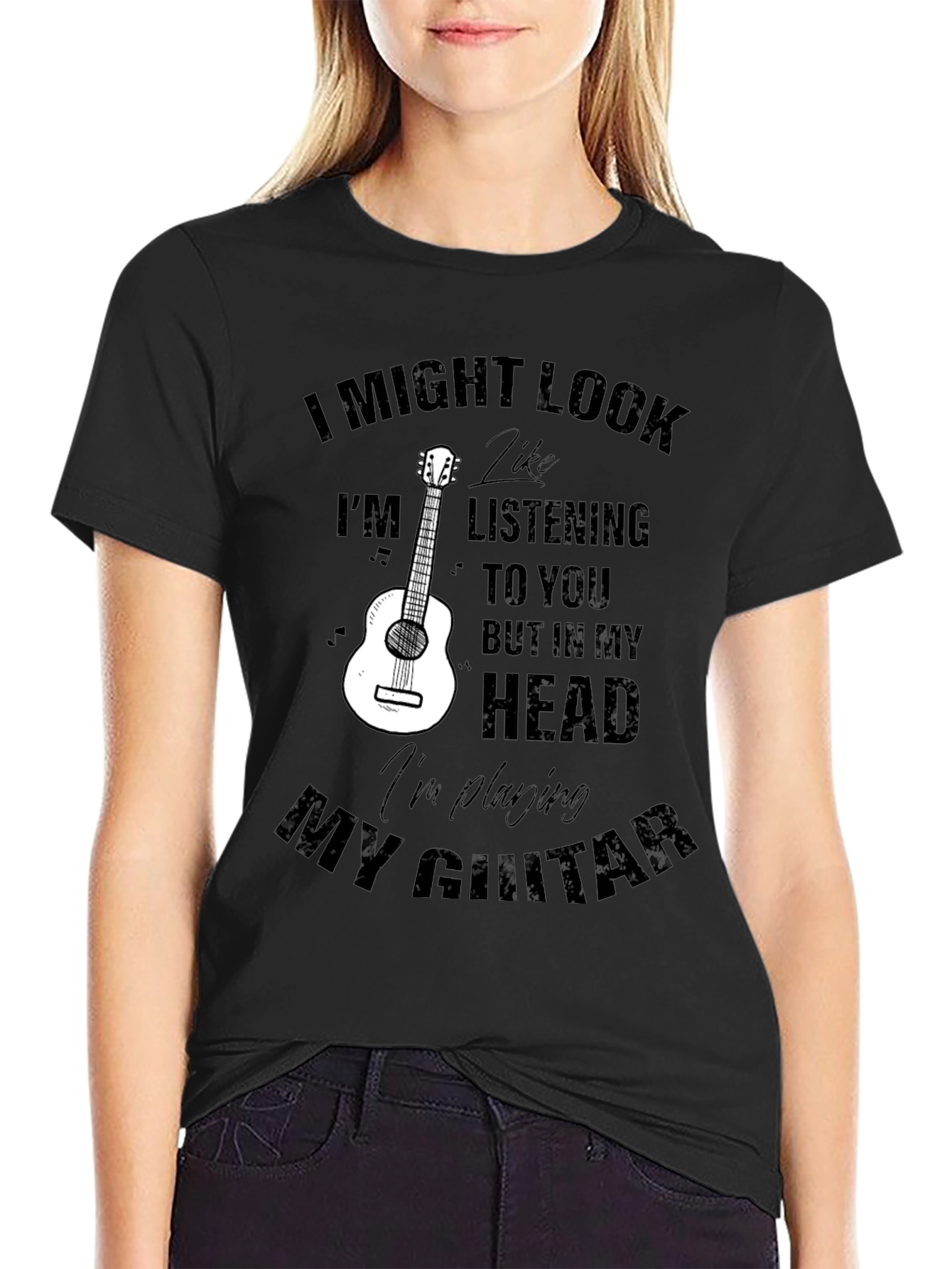 Guitar Player T-Shirt: In My Head