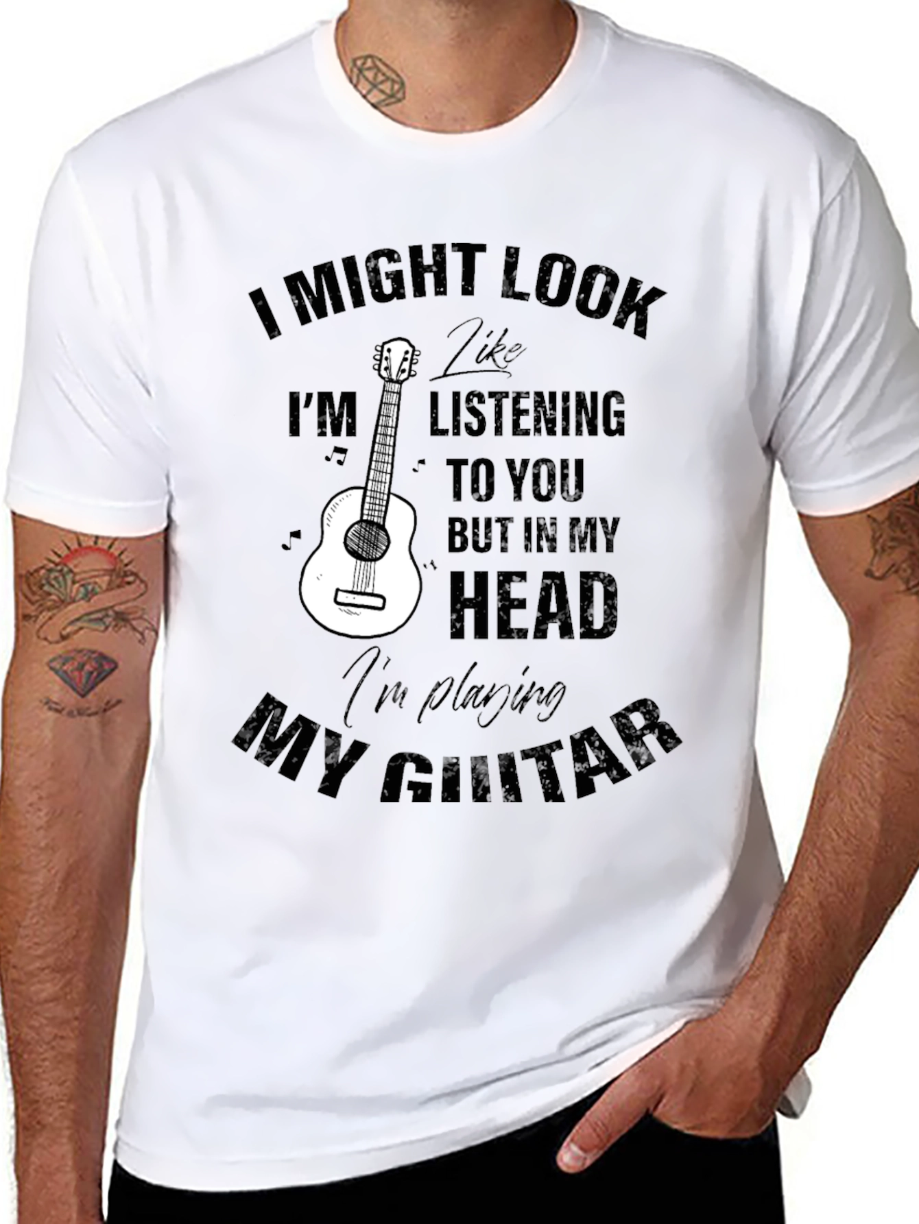 Guitar Player T-Shirt: In My Head