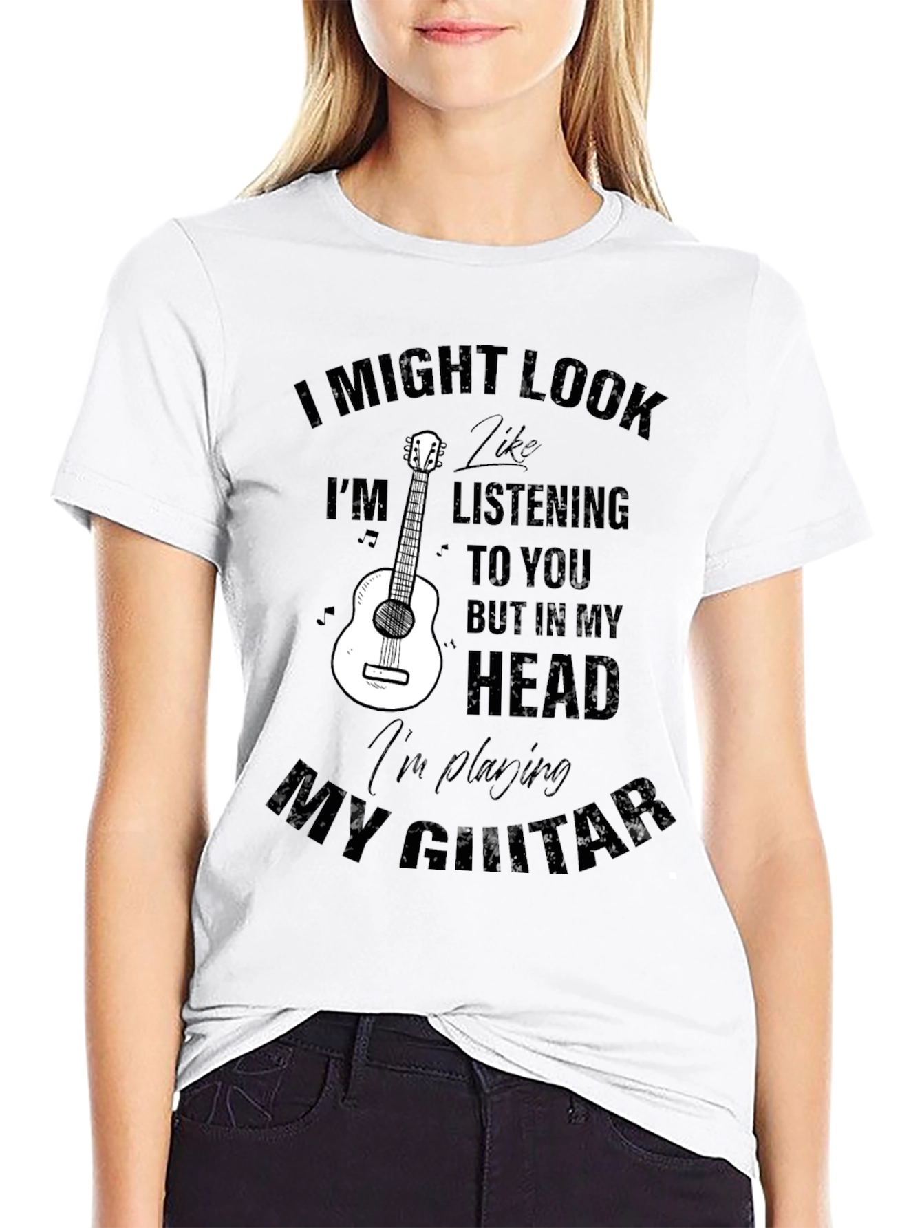 Guitar Player T-Shirt: In My Head