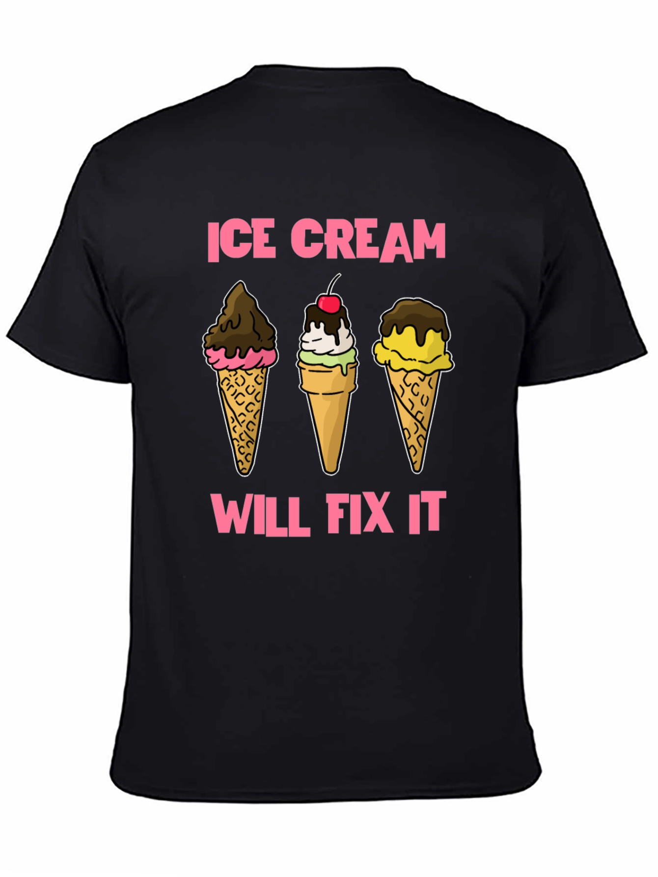 Ice Cream Will Fix It T-Shirt