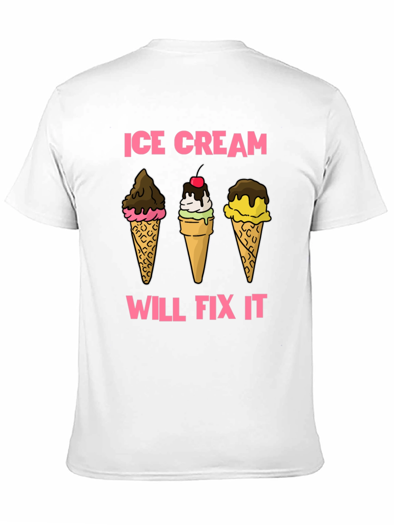 Ice Cream Will Fix It T-Shirt
