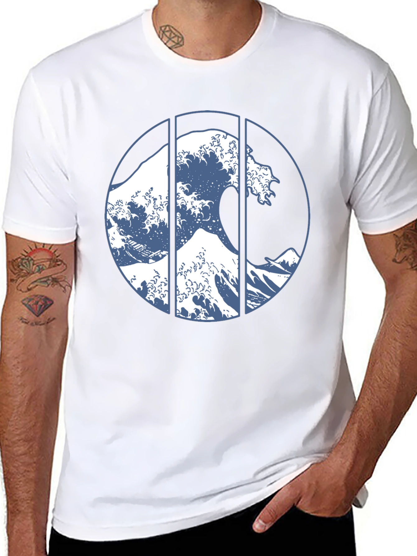 Great Wave T-Shirt - Stylish Graphic Tee