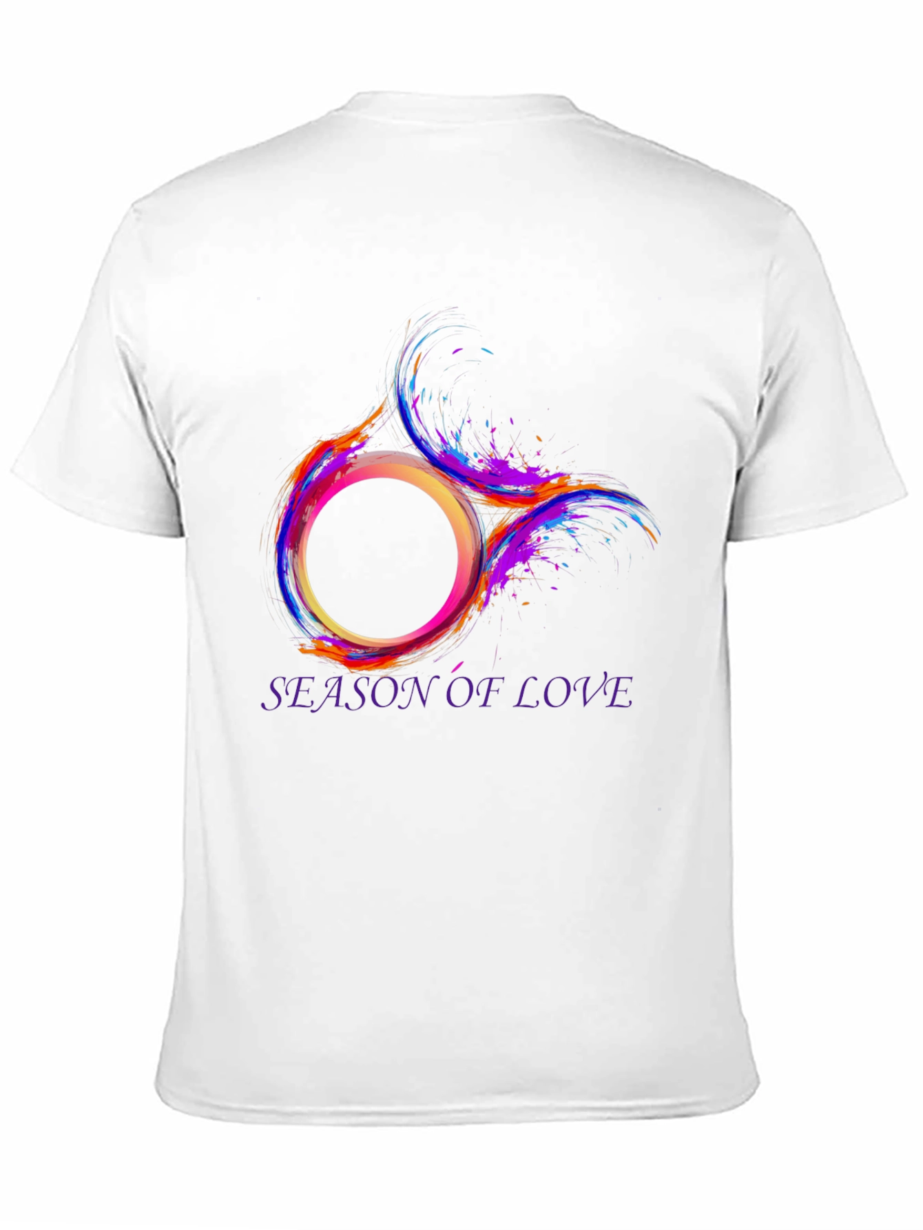 Season of Love Graphic Tee - Stylish Mens T-Shirt