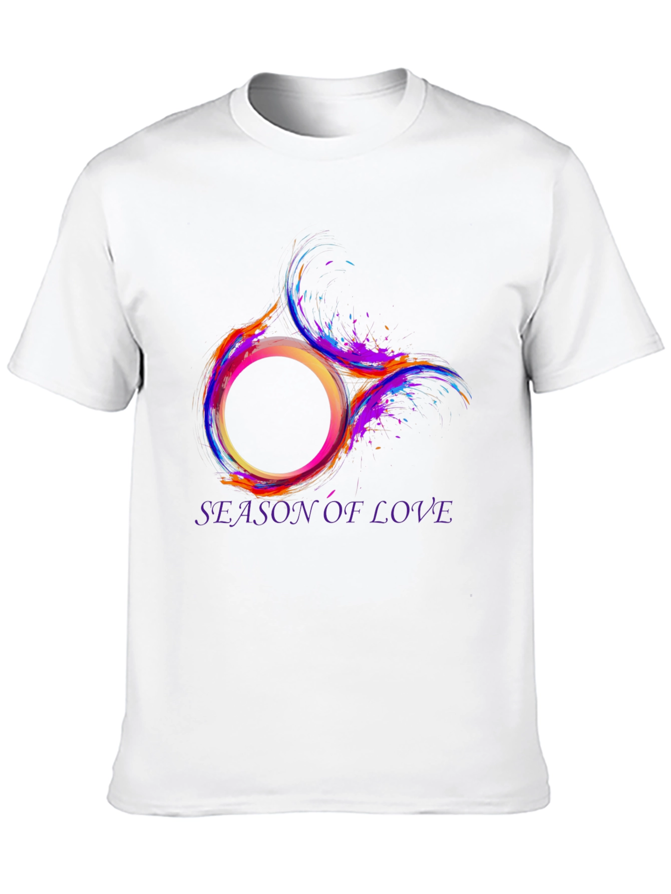 Season of Love Graphic Tee - Stylish Mens T-Shirt