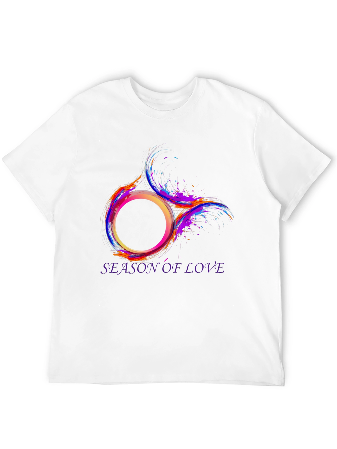 Season of Love Graphic Tee - Stylish Mens T-Shirt