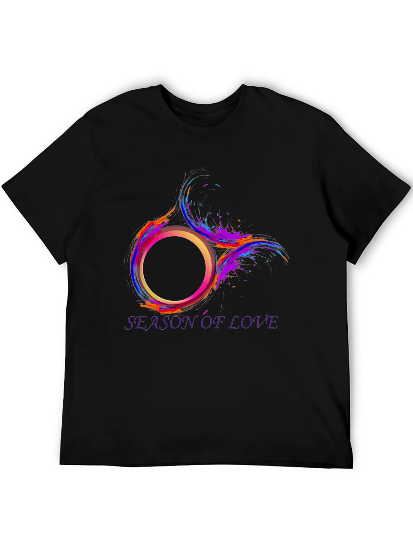 Season of Love Graphic Tee - Stylish Mens T-Shirt