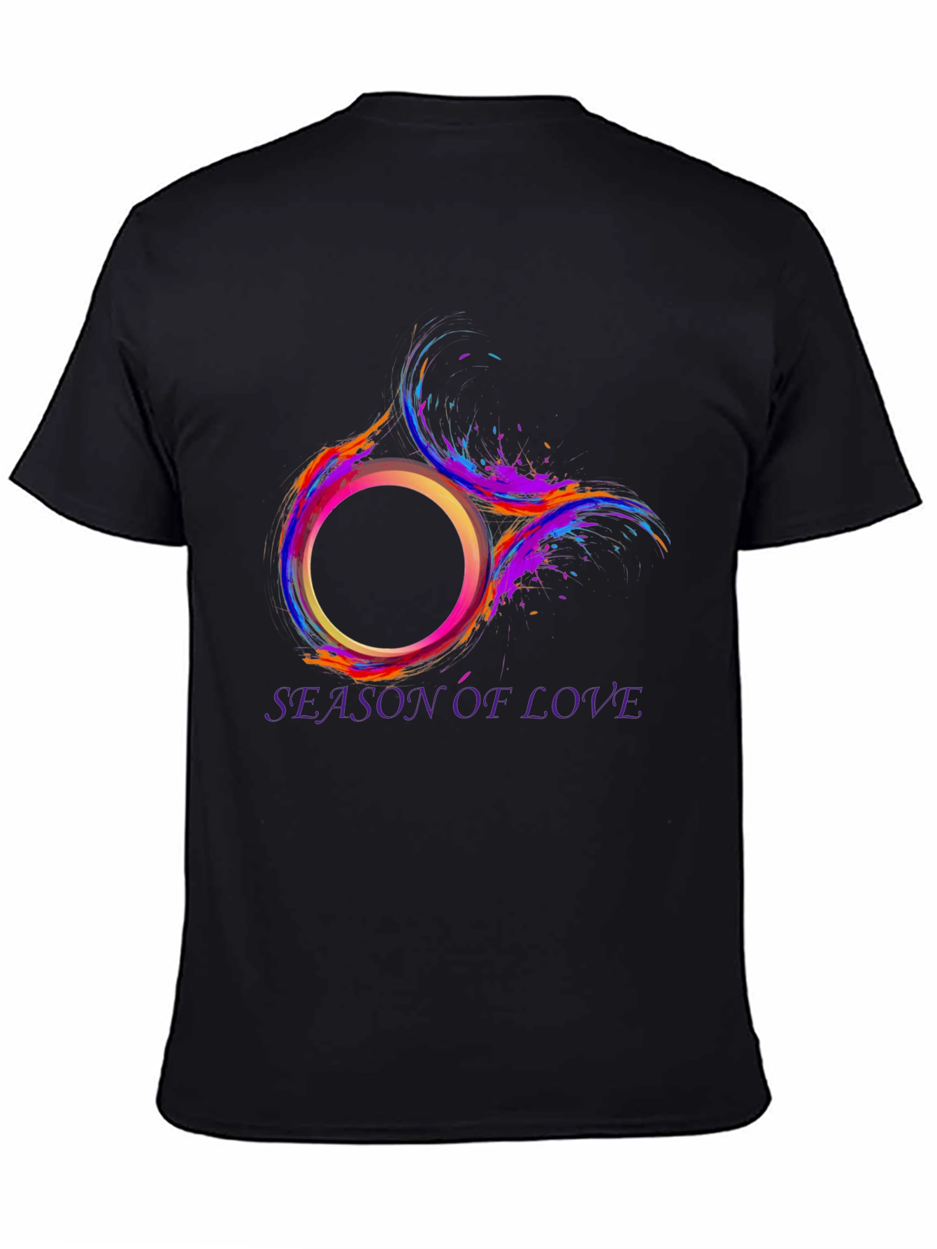 Season of Love Graphic Tee - Stylish Mens T-Shirt