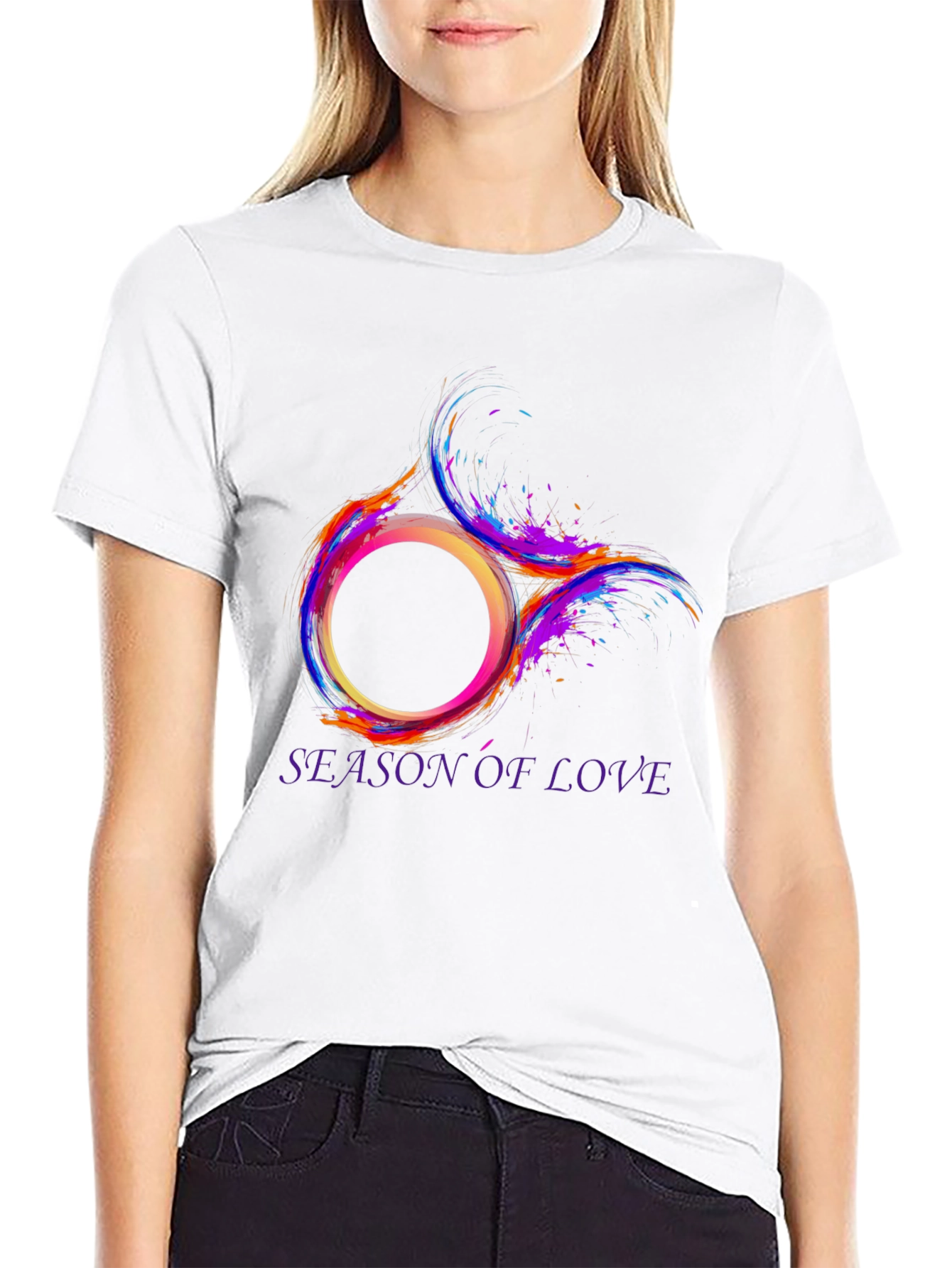 Season of Love Graphic Tee - Stylish Mens T-Shirt