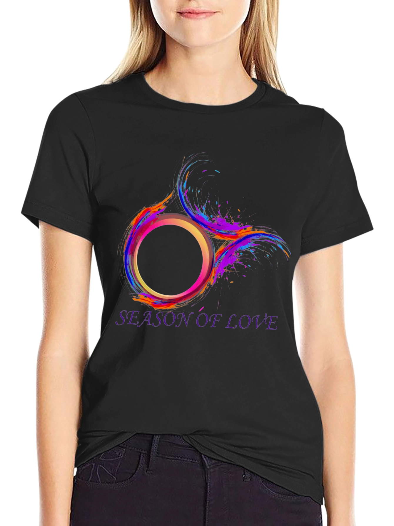 Season of Love Graphic Tee - Stylish Mens T-Shirt