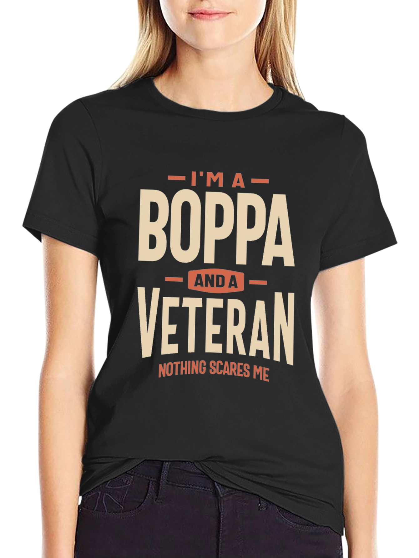 Im a Boppa and a Veteran T-Shirt