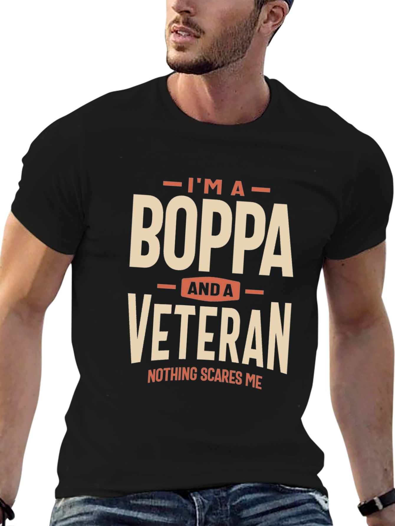 Im a Boppa and a Veteran T-Shirt
