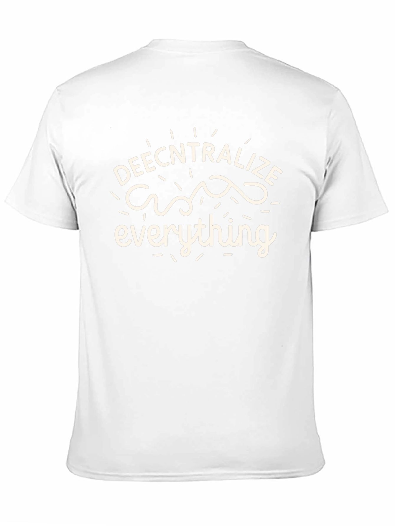 Decentralize Everything Black T-Shirt