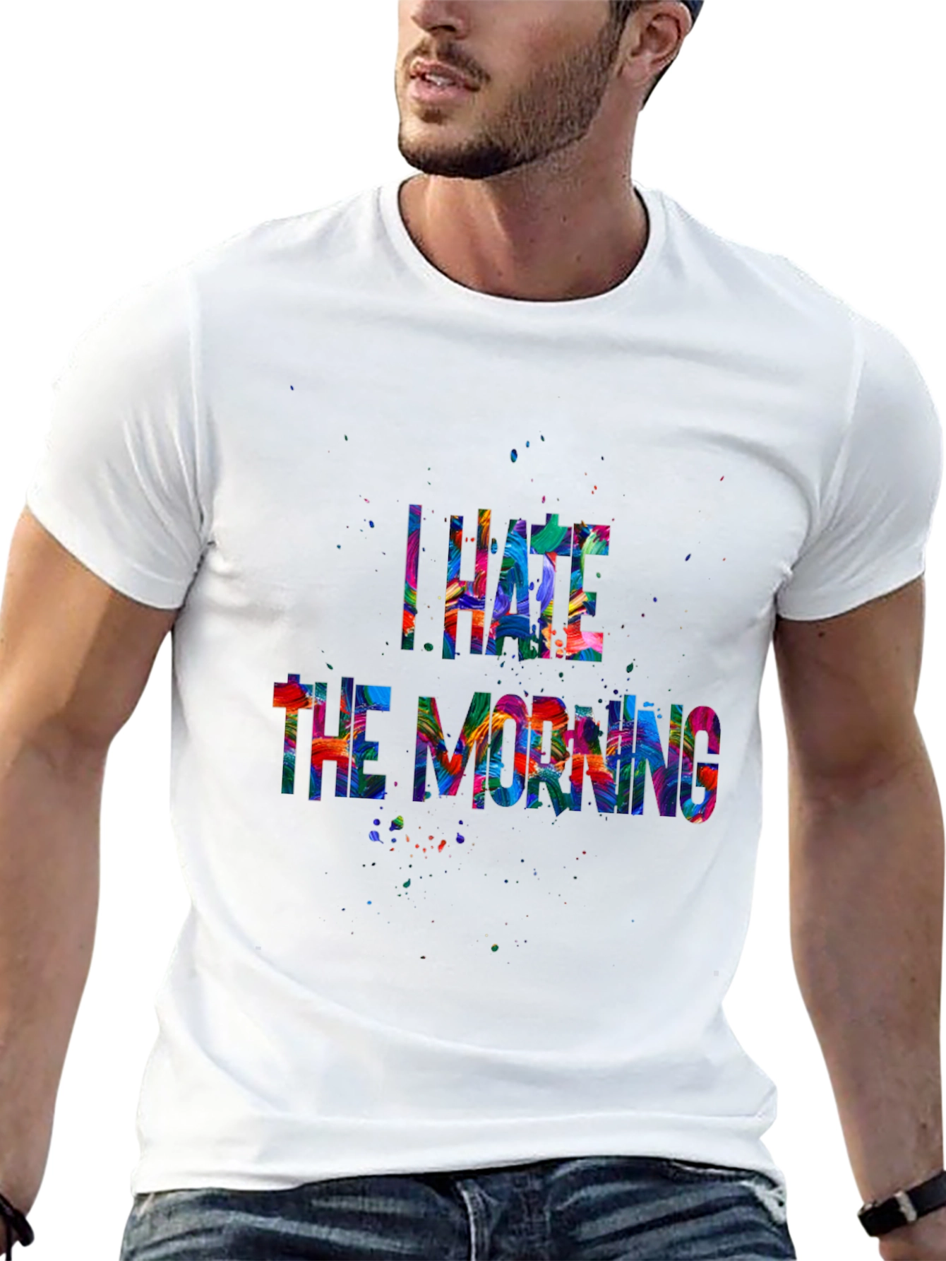 I Hate The Morning Graphic Tee