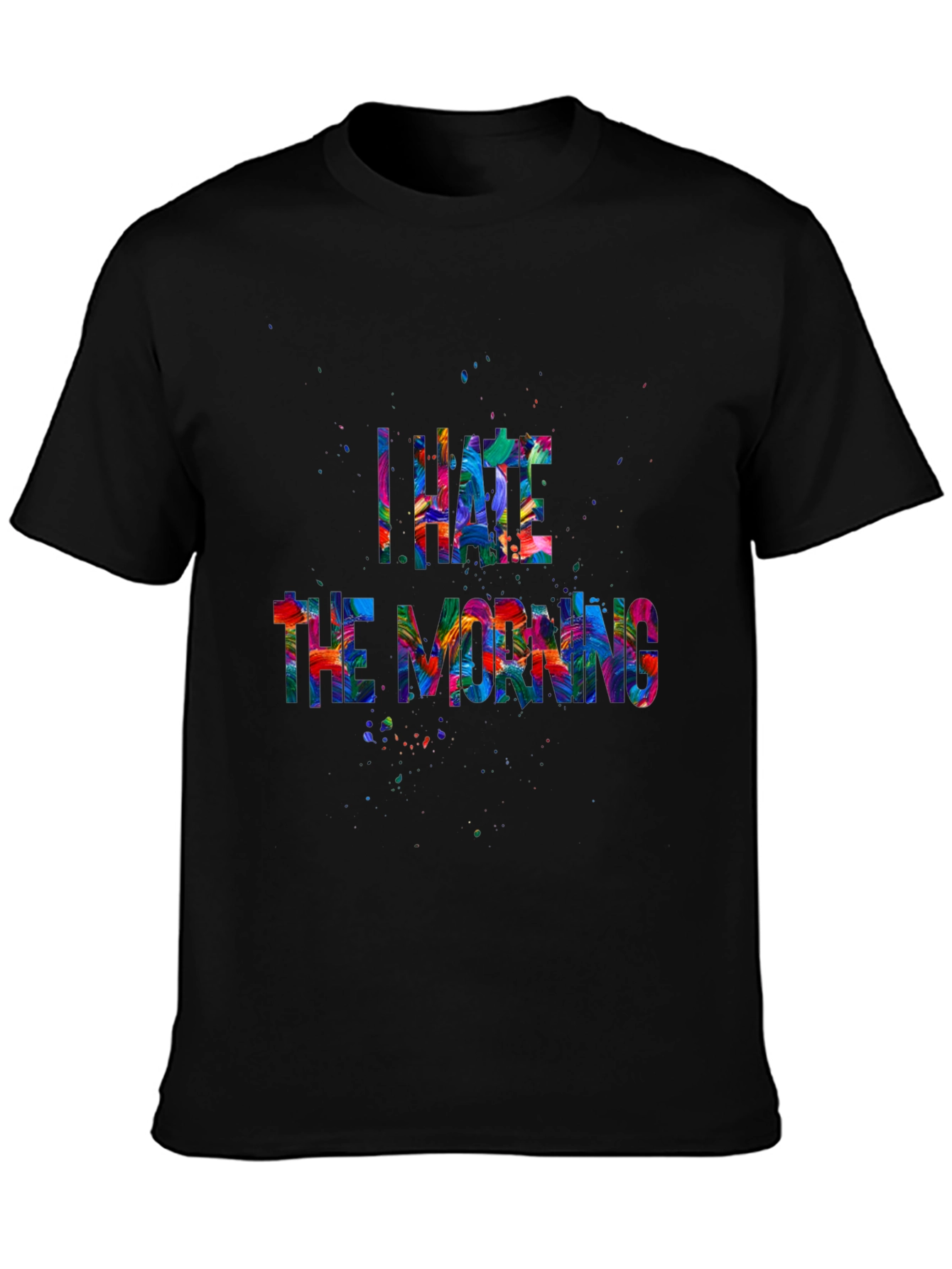 I Hate The Morning Graphic Tee