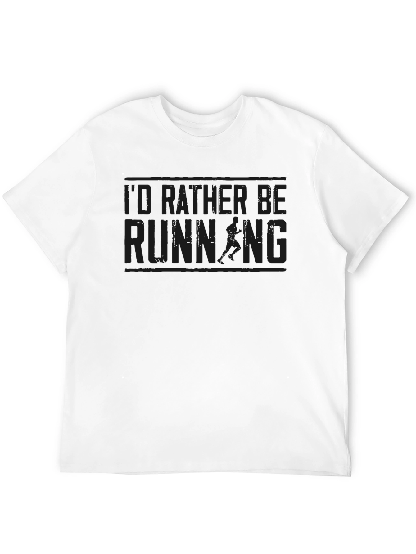 Id Rather Be Running Graphic T-Shirt