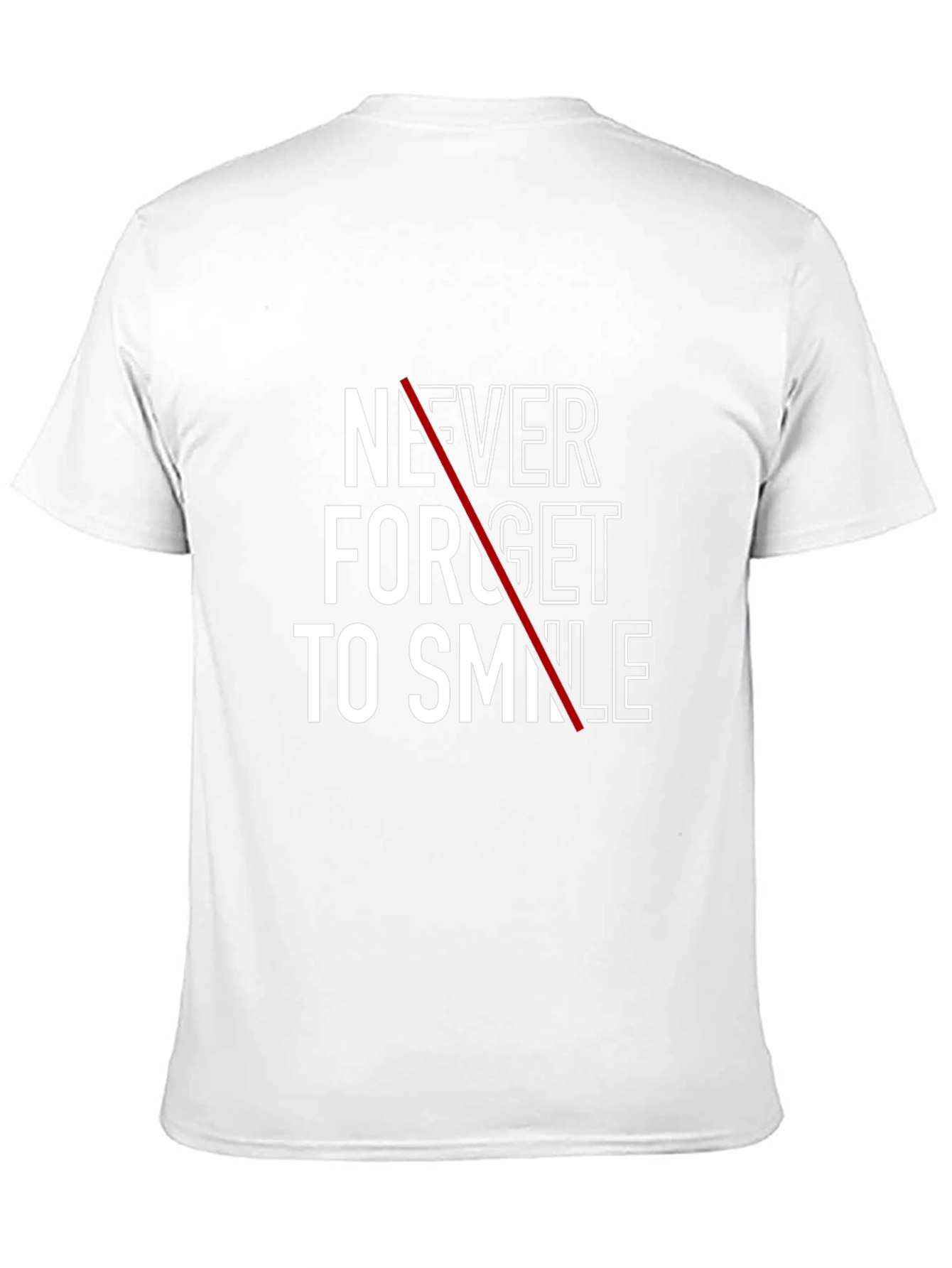 Never Forget to Smile Graphic T-Shirt