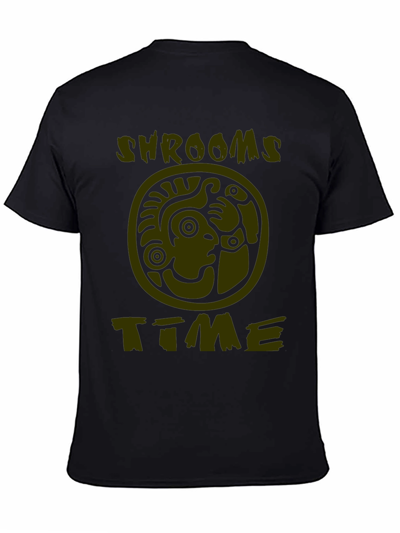 Shrooms Time Graphic T-Shirt - Edgy Style