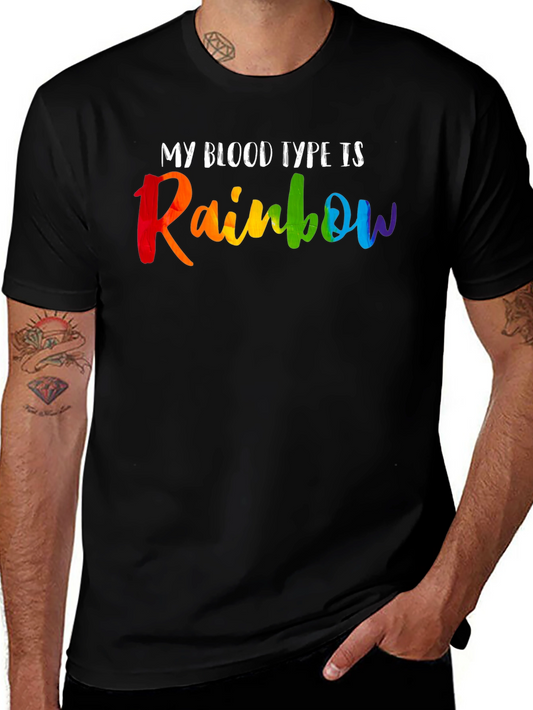 My Blood Type Is Rainbow T-Shirt