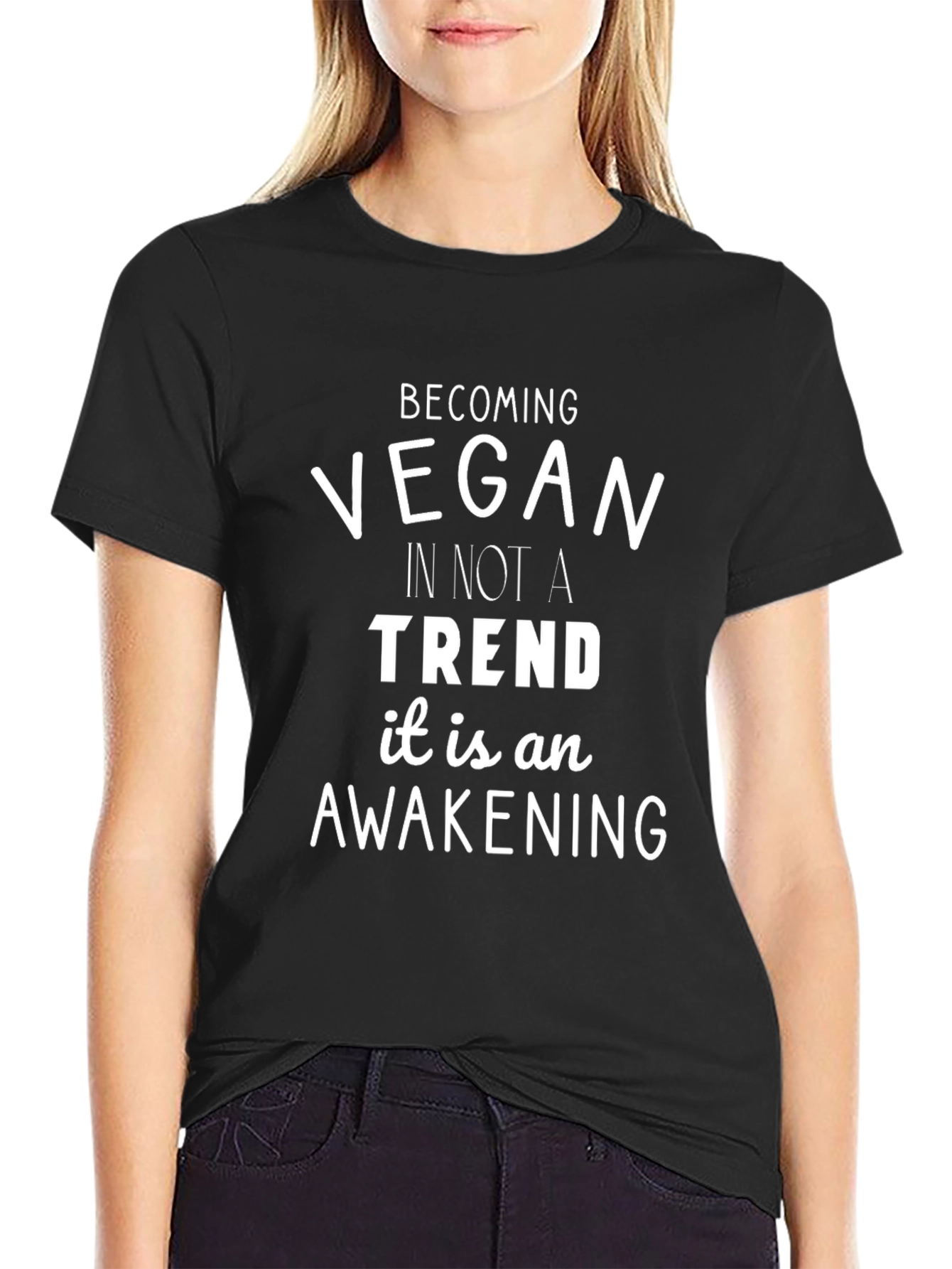 Vegan Awakening T-Shirt -  Trendsetter Tee