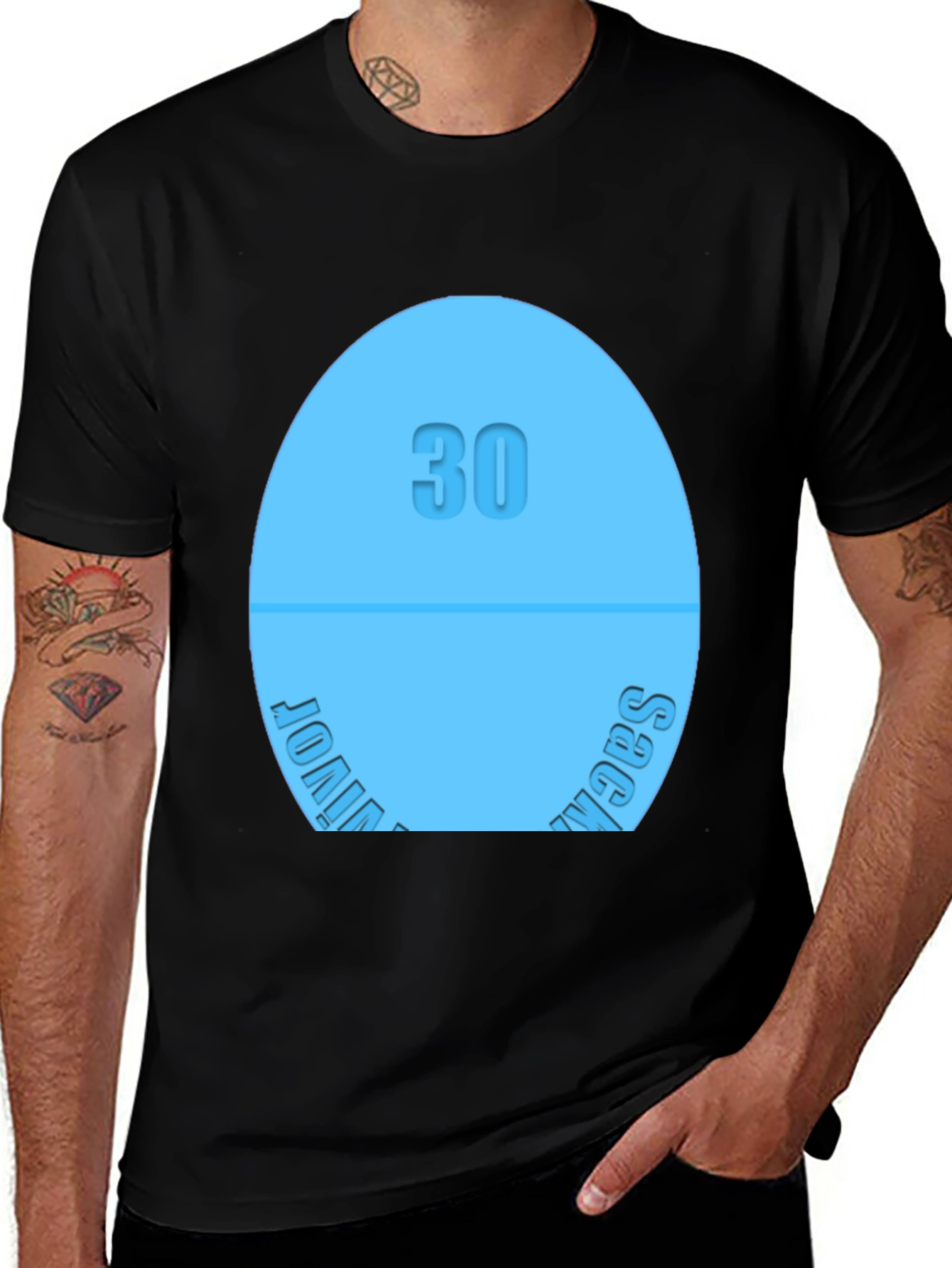 Novelty Blue Pill Humor T-Shirt