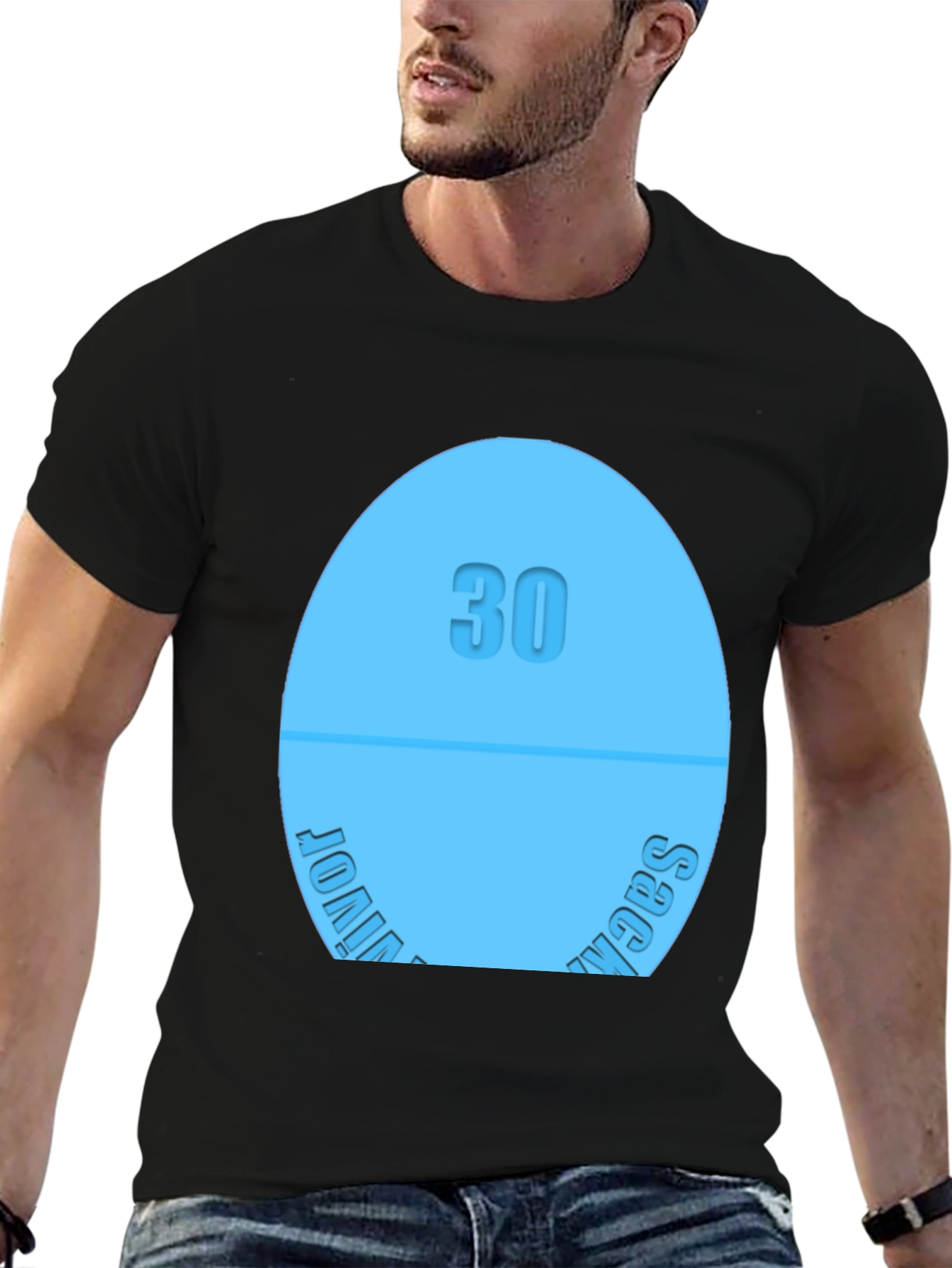 Novelty Blue Pill Humor T-Shirt