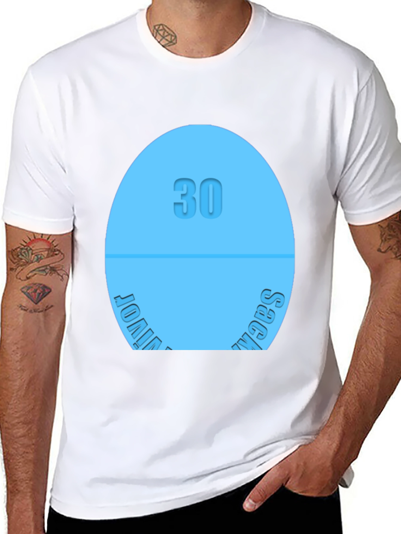 Novelty Blue Pill Humor T-Shirt