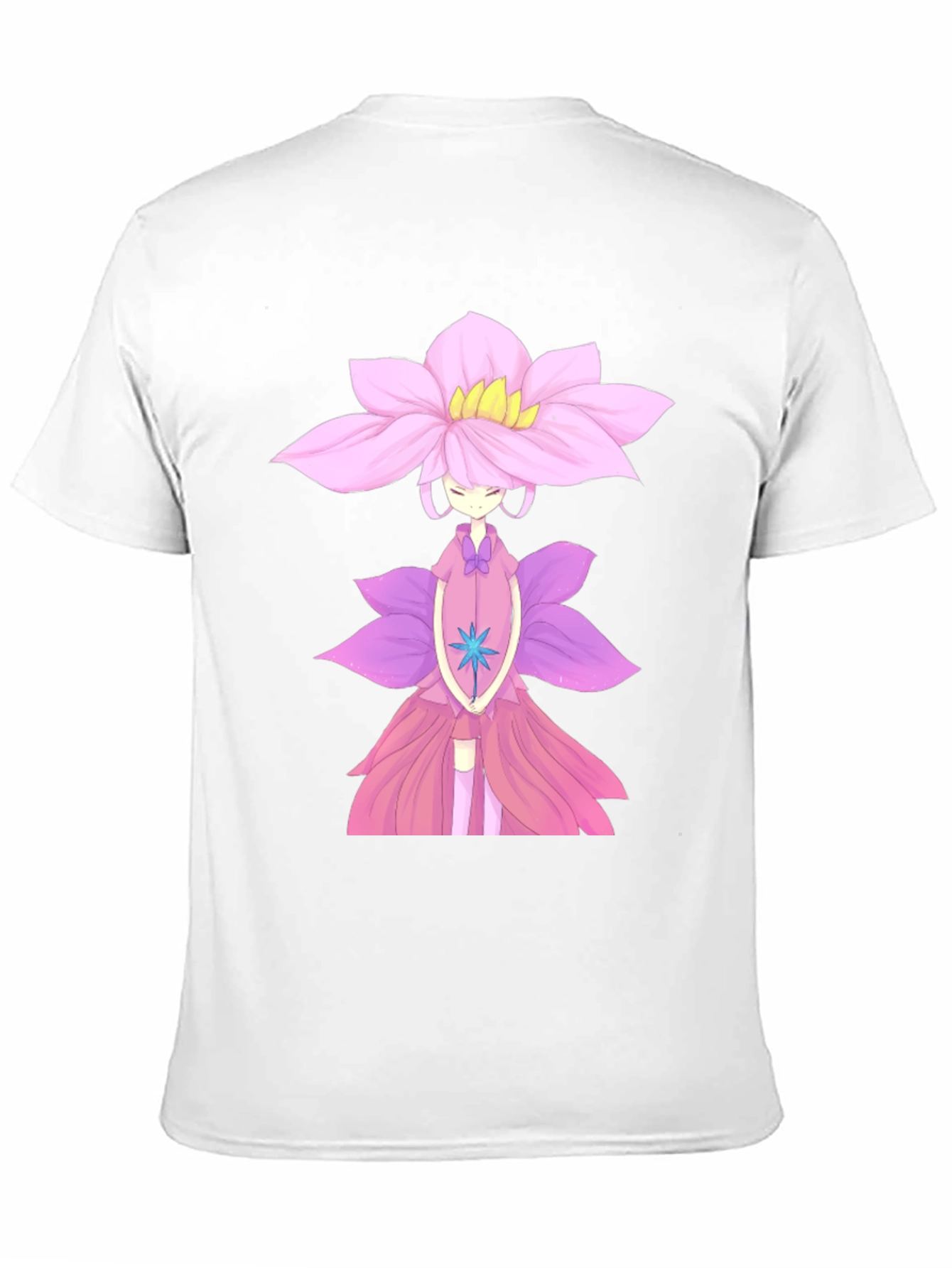 Floral Anime T-Shirt