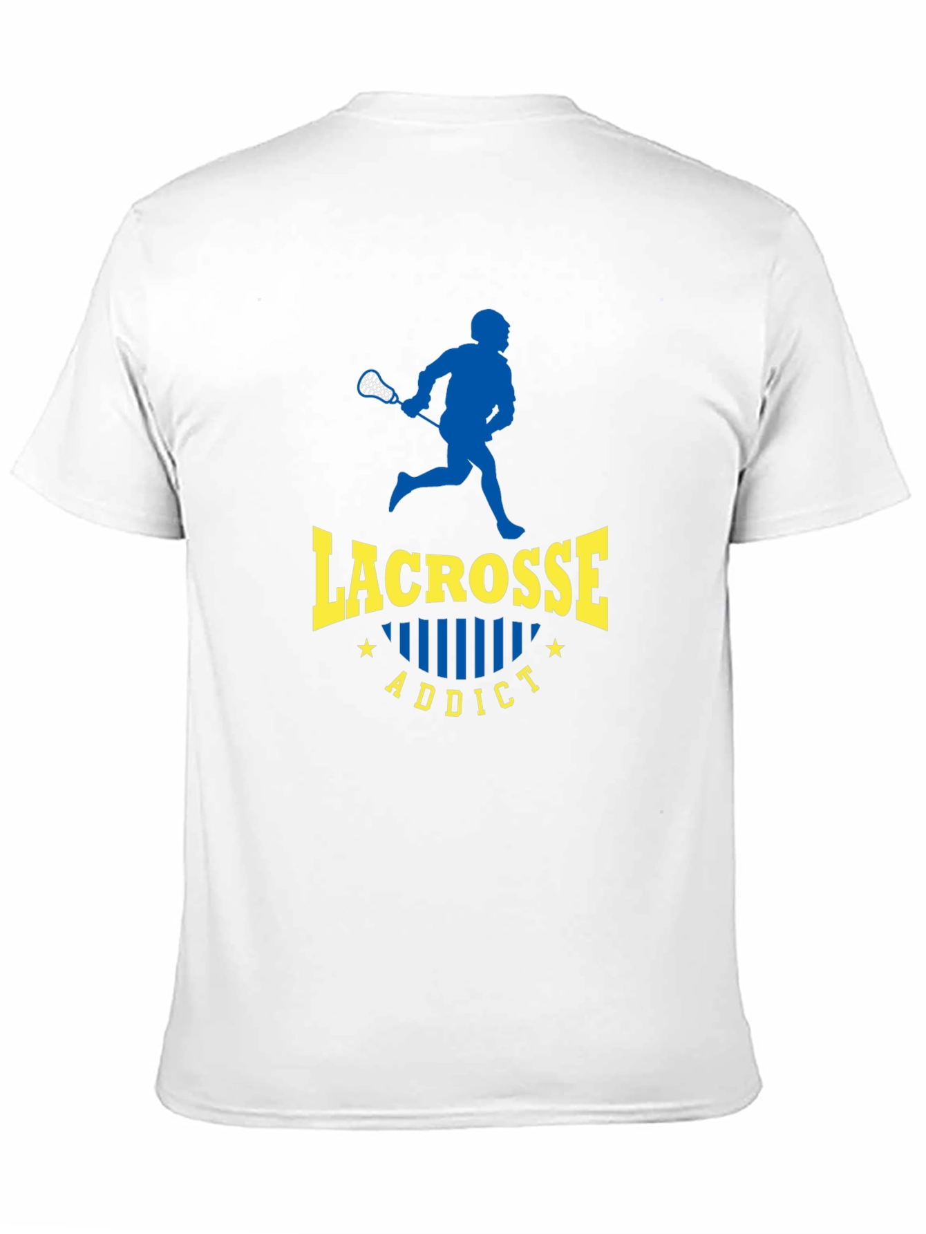 Lacrosse Addict Black T-Shirt