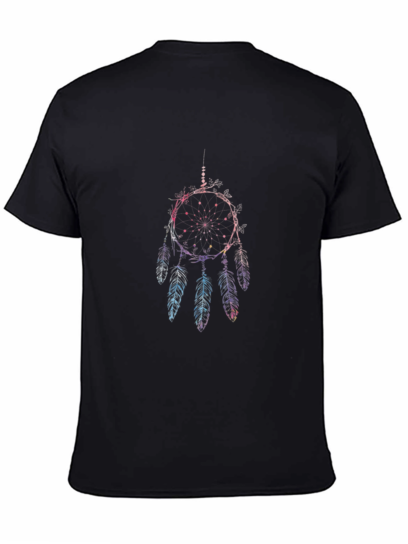 Dreamcatcher Graphic T-Shirt - Black