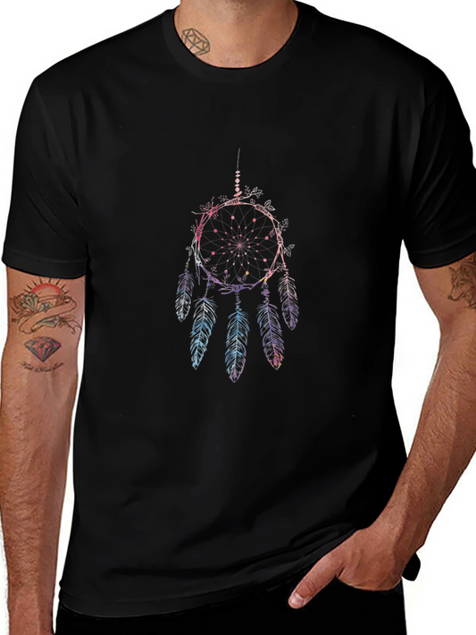 Dreamcatcher Graphic T-Shirt - Black
